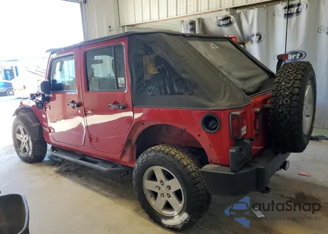 2011 Jeep Wrangler Unlimited Sport из США, поврежденный, VIN 1J4BA3H12BL610871